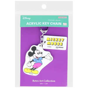 サンスター文具 アクリルキーホルダー ディズニーレトロアートコレクション ミッキー C S8346127 サンスター文具 アクリルキーホルダー ディズニーレトロアートコレクション ミッキー C S8346127