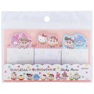 サンスター文具 ダイカット付箋 クレヨンしんちゃん×サンリオキャラクターズ ファイヤー S2839989 サンスター文具 ダイカット付箋 クレヨンしんちゃん×サンリオキャラクターズ ファイヤー S2839989