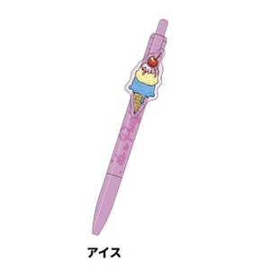 サンスター文具 プレート付ボールペン PARTY TIME アイス S4653955 サンスター文具 プレート付ボールペン PARTY TIME アイス S4653955
