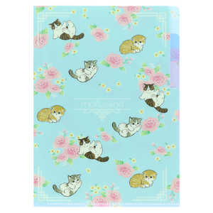 サンスター文具 クリアファイルA53P mofusand お花 S2138247 サンスター文具 クリアファイルA53P mofusand お花 S2138247