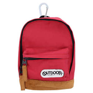 サンスター文具 BACKPACK ボトムスウェード RED OD27 S1427377