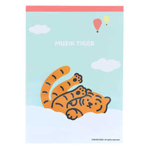 サンスター文具 メモA6 MUZIK TIGER 2 A S2842211 サンスター文具 メモA6 MUZIK TIGER 2 A S2842211