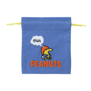 サンスター文具 サガラ刺繍巾着 PNPWC5 ウッドストック S2331420 サンスター文具 サガラ刺繍巾着 PNPWC5 ウッドストック S2331420
