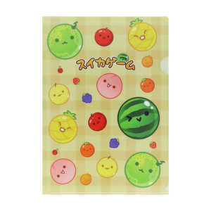 サンスター文具 クリアファイルA4 スイカゲーム B S2139480 サンスター文具 クリアファイルA4 スイカゲーム B S2139480