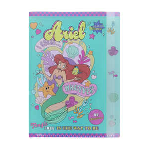 サンスター文具 ダイカットクリアファイル5P Twinkle Princess アリエル S2139758 サンスター文具 ダイカットクリアファイル5P Twinkle Princess アリエル S2139758