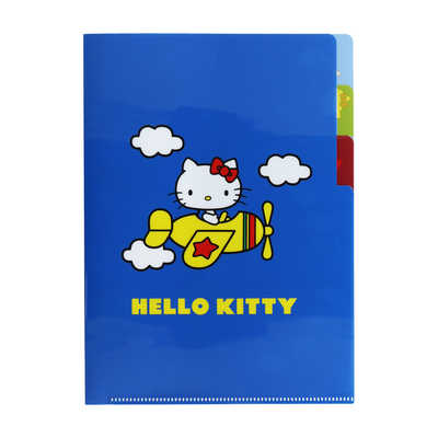 サンリオ(SANRIO) ハローキティ ファスナー付き6ポケットクリア