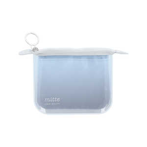 サンスター文具 クリアポーチミニ フラット mitte cloudy S2332353 サンスター文具 クリアポーチミニ フラット mitte cloudy S2332353