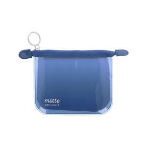 サンスター文具 クリアポーチミニ フラット mitte midnight S2332370 サンスター文具 クリアポーチミニ フラット mitte midnight S2332370