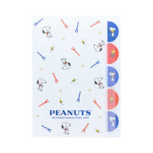 サンスター文具 ダイカットクリアファイル5P PNBV ホワイト S2140268 サンスター文具 ダイカットクリアファイル5P PNBV ホワイト S2140268