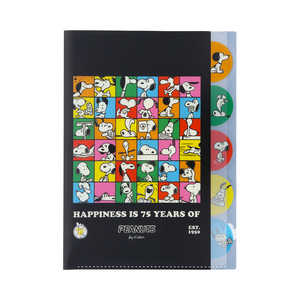 サンスター文具 ダイカットクリアファイル5P PN75周年 ブロック S2140578 サンスター文具 ダイカットクリアファイル5P PN75周年 ブロック S2140578