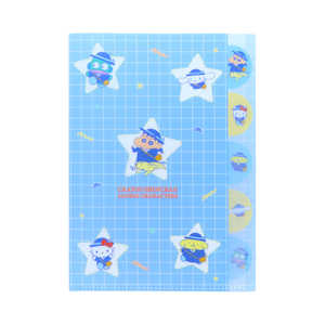 サンスター文具 ダイカットクリアファイル5P クレヨンしんちゃん×サンリオキャラクターズ スター S2140624 サンスター文具 ダイカットクリアファイル5P クレヨンしんちゃん×サンリオキャラクターズ スター S2140624