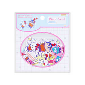 サンスター文具 ピースシール クレヨンしんちゃん×サンリオキャラクターズ ピンク S8593078 サンスター文具 ピースシール クレヨンしんちゃん×サンリオキャラクターズ ピンク S8593078
