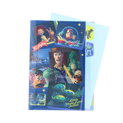 サンスター文具 ダイカットクリアファイル5P PIXAR トイ・ストーリー A