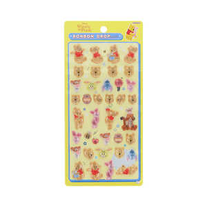 サンスター文具 (限定)ボンボンドロップシール くまのプーさん S8542694