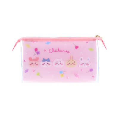 サンスター文具 クリアポーチ マチ mitte ちいかわ ロリポップ