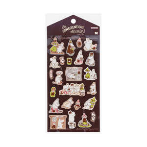 サンスター文具 マシュマロステッカー MOOMIN 24AW なかまA S8543879 サンスター文具 マシュマロステッカー MOOMIN 24AW なかまA S8543879