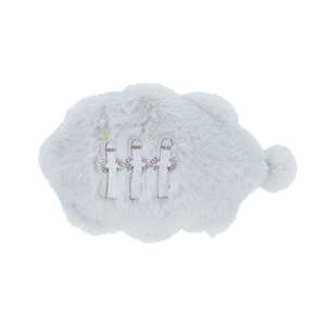 サンスター文具 もこもこポーチ MOOMIN 24AW ニョロニョロ S2333945 サンスター文具 もこもこポーチ MOOMIN 24AW ニョロニョロ S2333945