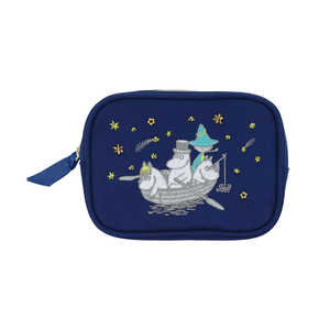 サンスター文具 ビーズ付刺繍ポーチ MOOMIN 24AW ムーミン S2333953 サンスター文具 ビーズ付刺繍ポーチ MOOMIN 24AW ムーミン S2333953
