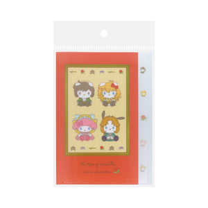 サンスター文具 (限定)ダイカットクリアファイル5P ベルばら×サンリオ B S2172305 サンスター文具 (限定)ダイカットクリアファイル5P ベルばら×サンリオ B S2172305