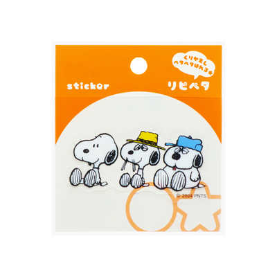 サンスター文具 リピペタ ピーナッツ スヌーピー＆スパイク＆オラフ