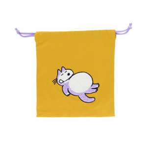 サンスター文具 (限定)サガラ刺繍巾着 11ぴきのねこ おなかぽんぽん S2334127 サンスター文具 (限定)サガラ刺繍巾着 11ぴきのねこ おなかぽんぽん S2334127