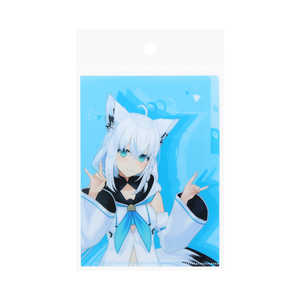 サンスター文具 クリアファイル A5 3P 白上フブキ S2172690 サンスター文具 クリアファイル A5 3P 白上フブキ S2172690