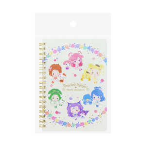 サンスター文具 WリングノートB6 プリキュア5GoGo×サンリオ B S2642832 サンスター文具 WリングノートB6 プリキュア5GoGo×サンリオ B S2642832
