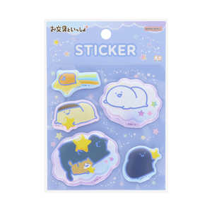 サンスター文具 (限定)ぷにぷにステッカー お文具 ふわふわナイト S8554153 サンスター文具 (限定)ぷにぷにステッカー お文具 ふわふわナイト S8554153