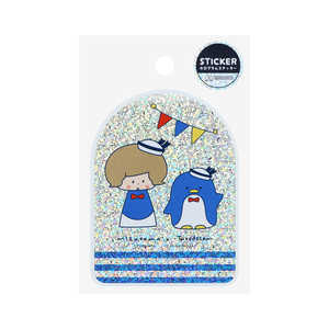 サンスター文具 (限定)ホログラムステッカー mizutama×Sanrio characters タキシードサム S8573395 サンスター文具 (限定)ホログラムステッカー mizutama×Sanrio characters タキシードサム S8573395