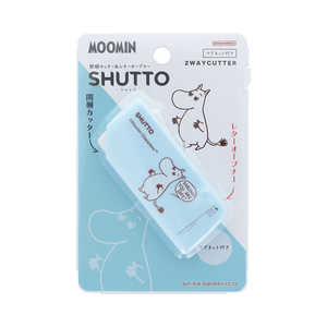 サンスター文具 (限定)開梱カッター&レターオープナー SHUTTO MU25SS ムーミン S3721809 サンスター文具 (限定)開梱カッター&レターオープナー SHUTTO MU25SS ムーミン S3721809