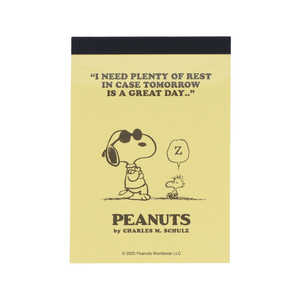 サンスター文具 (限定)メモミニ PEANUTS AMERICAN TASTE 11 イエロー S2847434 サンスター文具 (限定)メモミニ PEANUTS AMERICAN TASTE 11 イエロー S2847434