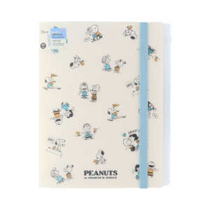 サンスター文具 (限定)ゴムバンド付クリアファイル5P+F PEANUTS AMERICAN TASTE 11 アイボリー S2173409 サンスター文具 (限定)ゴムバンド付クリアファイル5P+F PEANUTS AMERICAN TASTE 11 アイボリー S2173409