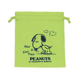 サンスター文具 (限定)パフプリント巾着 PEANUTS AMERICAN TASTE 11 ライトグリーン S2335638 サンスター文具 (限定)パフプリント巾着 PEANUTS AMERICAN TASTE 11 ライトグリーン S2335638