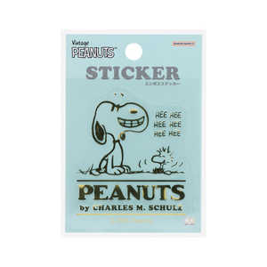 サンスター文具 (限定)エンボスステッカー PEANUTS AMERICAN TASTE 11 スマイル S8573441 サンスター文具 (限定)エンボスステッカー PEANUTS AMERICAN TASTE 11 スマイル S8573441