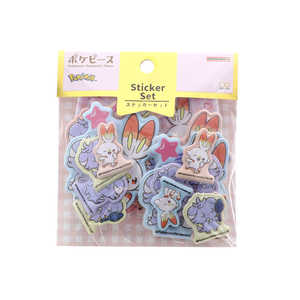 サンスター文具 (限定)ステッカーセット ポケピース ニャスパー&ヒバニー S8814210 サンスター文具 (限定)ステッカーセット ポケピース ニャスパー&ヒバニー S8814210