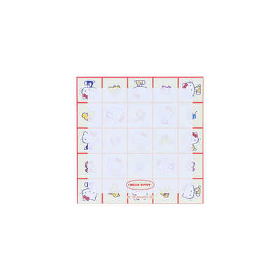 サンスター文具 (限定)ダイカットブロック付箋 レトロ SC4 ハロー