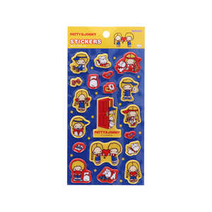 サンスター文具 (限定)ぷっくりシール レトロ SC4 パティ&ジミー S8814392 サンスター文具 (限定)ぷっくりシール レトロ SC4 パティ&ジミー S8814392