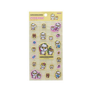 サンスター文具 (限定)ぷっくりシール レトロ SC4 コロコロクリリン S8814430 サンスター文具 (限定)ぷっくりシール レトロ SC4 コロコロクリリン S8814430