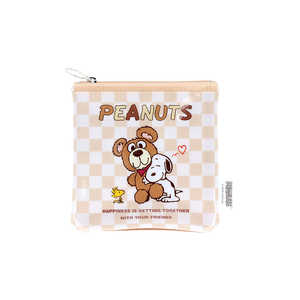 サンスター文具 (限定)フラットスクエアポーチ PNSCB ブラウン S2337428 サンスター文具 (限定)フラットスクエアポーチ PNSCB ブラウン S2337428