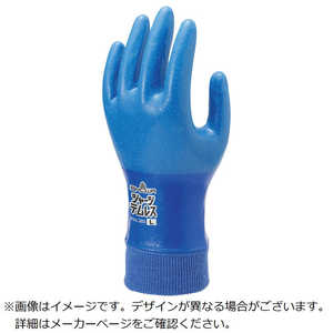 ショーワグローブ ショーワポリウレタン手袋No.283ジャージテムレスブルーLサイズ NO283RL