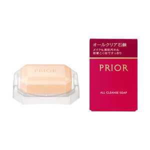 資生堂 PRIOR (プリオール) オールクリア石鹸 100g〔洗顔料〕 資生堂 PRIOR (プリオール) オールクリア石鹸 100g〔洗顔料〕