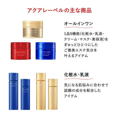 資生堂 AQUALABEL (アクアレーベル) ミルキームースフォーム [洗顔