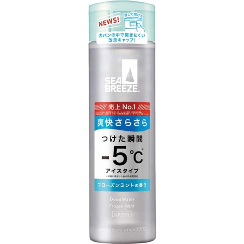 ファイントゥデイ ファイントゥデイ SEA BREEZE(シーブリーズ)デオ&ウォーター IC フローズンミント 160mL【医薬部外品】 フローズンミントの香り  