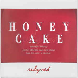 資生堂 HONEY CAKE(ホネケーキ)ルビーレッド(100g)固形[洗顔石鹸] 