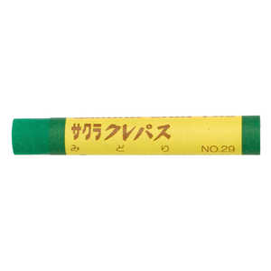 サクラクレパス クレパス太巻単色緑 LPバラ#29 サクラクレパス クレパス太巻単色緑 LPバラ#29