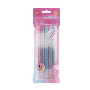 サクラクレパス ボールサインティアラノック 5色セット GBRA208TZ-5