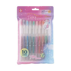 サクラクレパス ボールサインティアラノック 10色セット GBRA208TZ-10