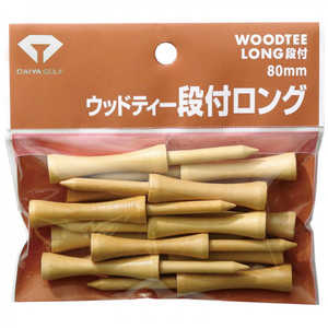 ダイヤ ウッドティー段付ロング(80mm/12本入) TE-462 TE462