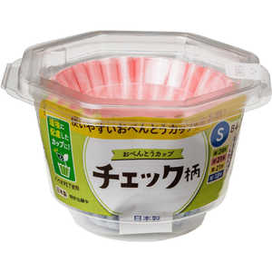 東洋アルミエコープロダクツ おべんとうカップチェック柄 S4色 84枚入 東洋アルミエコープロダクツ おべんとうカップチェック柄 S4色 84枚入