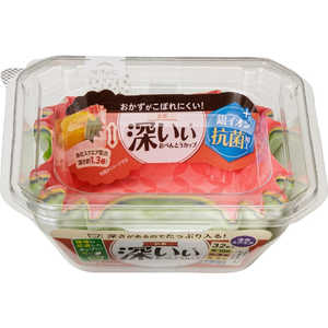 東洋アルミエコープロダクツ 抗菌深いぃ おべんとうカップ深型 スクエア4色 32枚入 東洋アルミエコープロダクツ 抗菌深いぃ おべんとうカップ深型 スクエア4色 32枚入